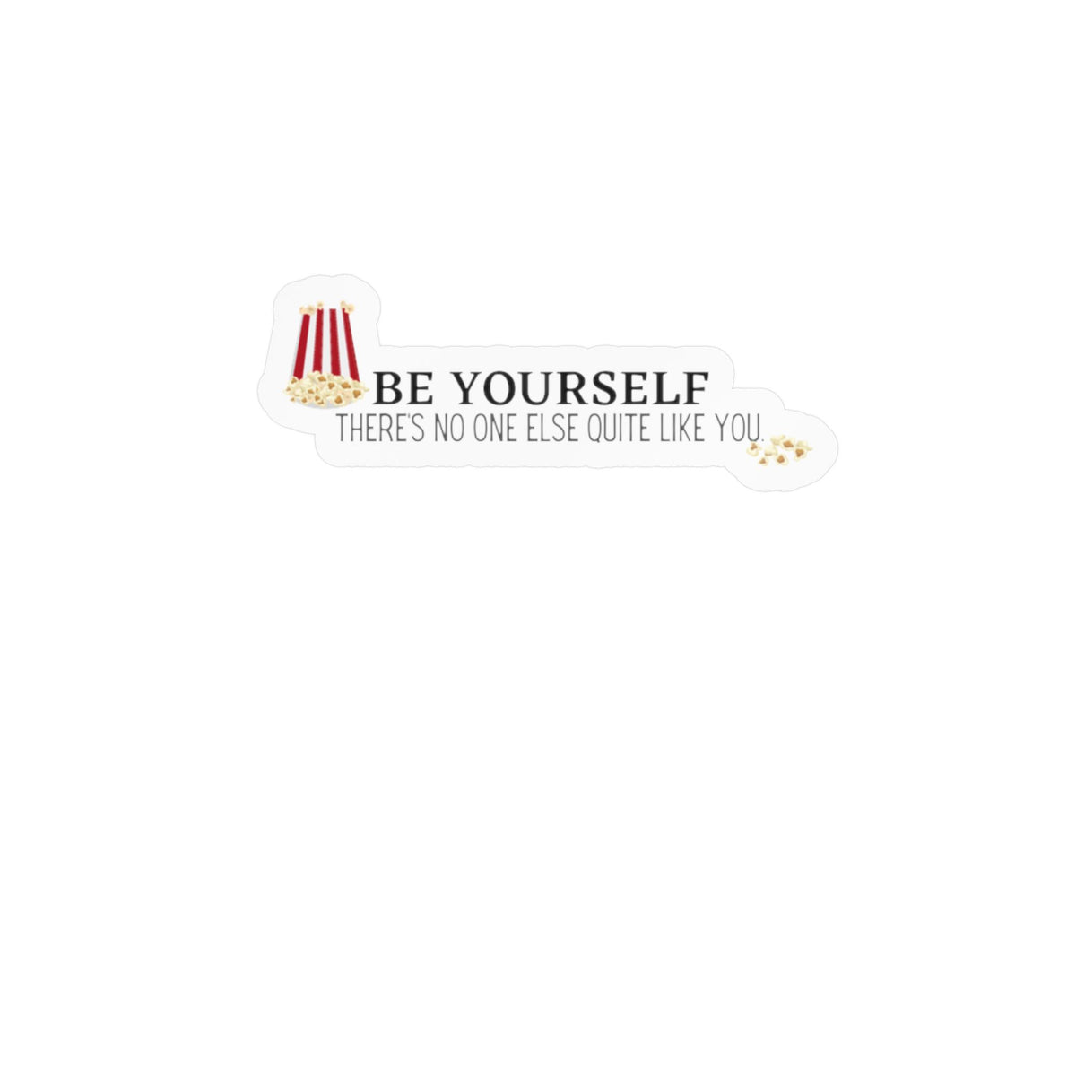 "Be Yourself" Bluey Quote Kiss-Cut Vinyl Decals