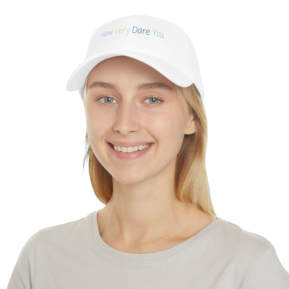 "How Very Dare You." Low Profile Baseball Cap
