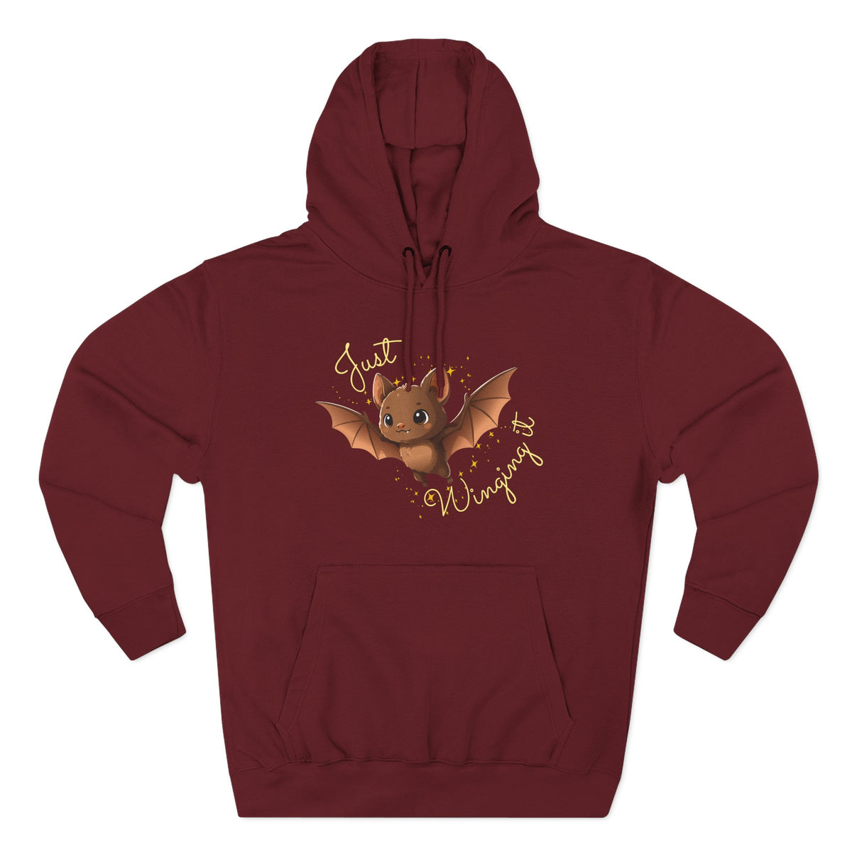 "Just Winging it" Adult Fleece Hoodie