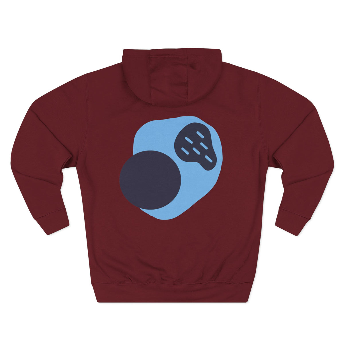 Bandit themed, (Front & Back Design) Adult Fleece Hoodie