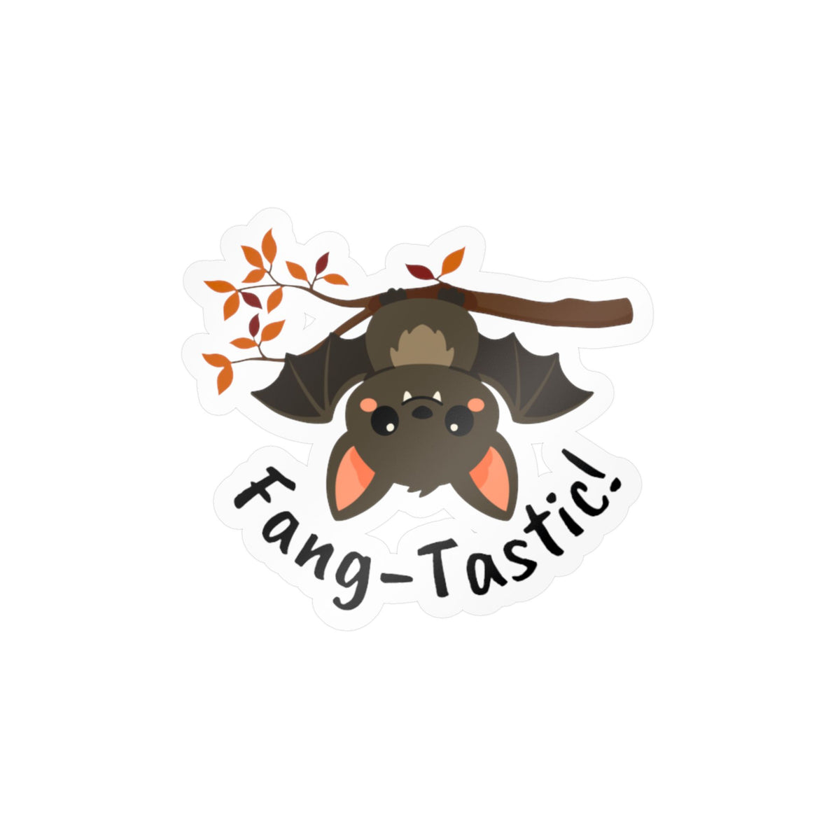 Fang-Tastic! Bat Kiss-Cut Vinyl Decals