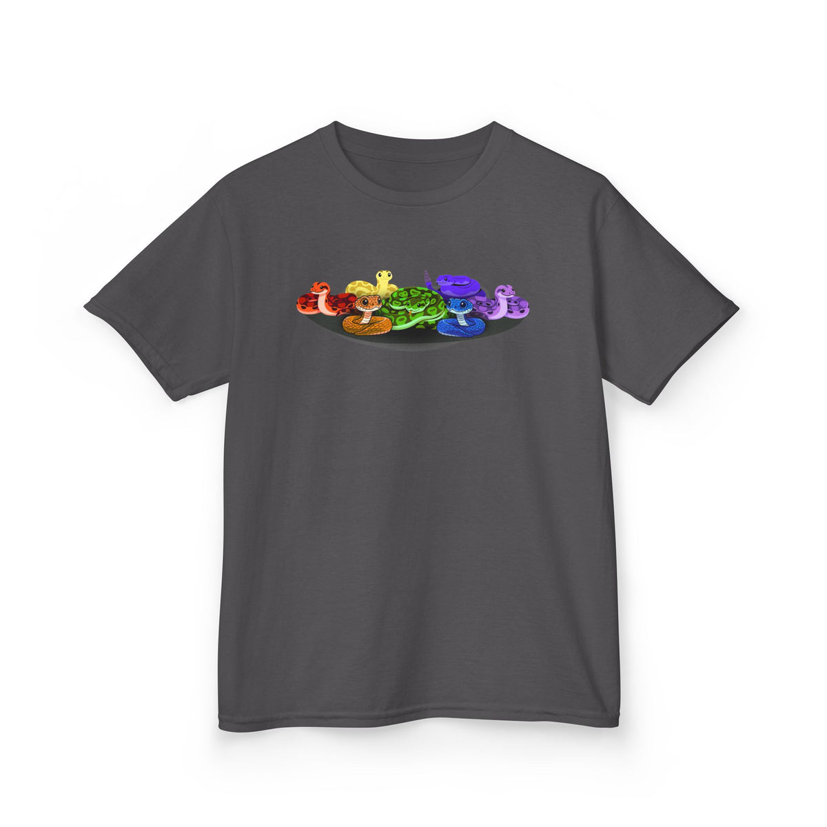 Rainbow of Snakes! Kids Heavy Cotton™ Tee