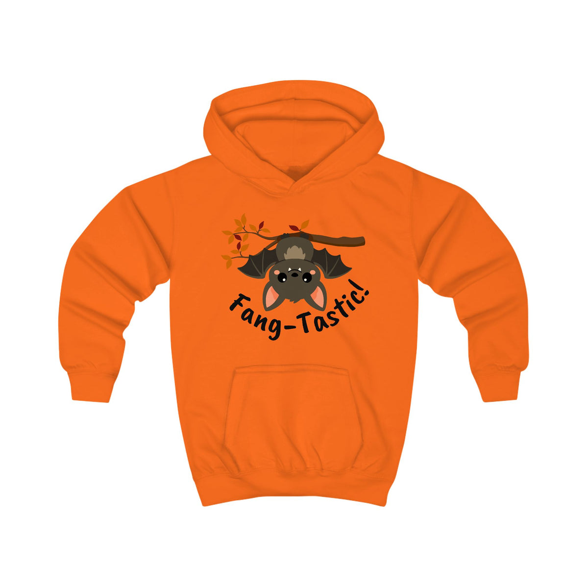 "Fang-Tastic" Bat Kids Hoodie