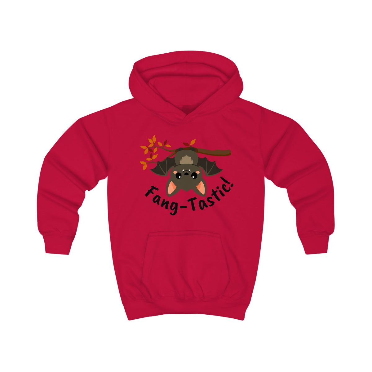 "Fang-Tastic" Bat Kids Hoodie