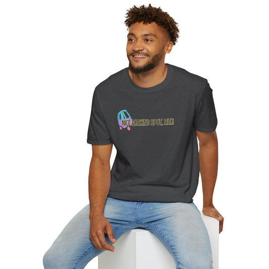 "Nice Parking Spot, Rita!" ,Unisex Softstyle T-Shirt