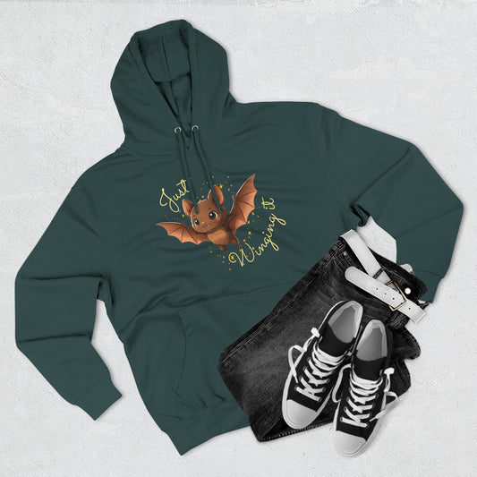 "Just Winging it" Adult Fleece Hoodie