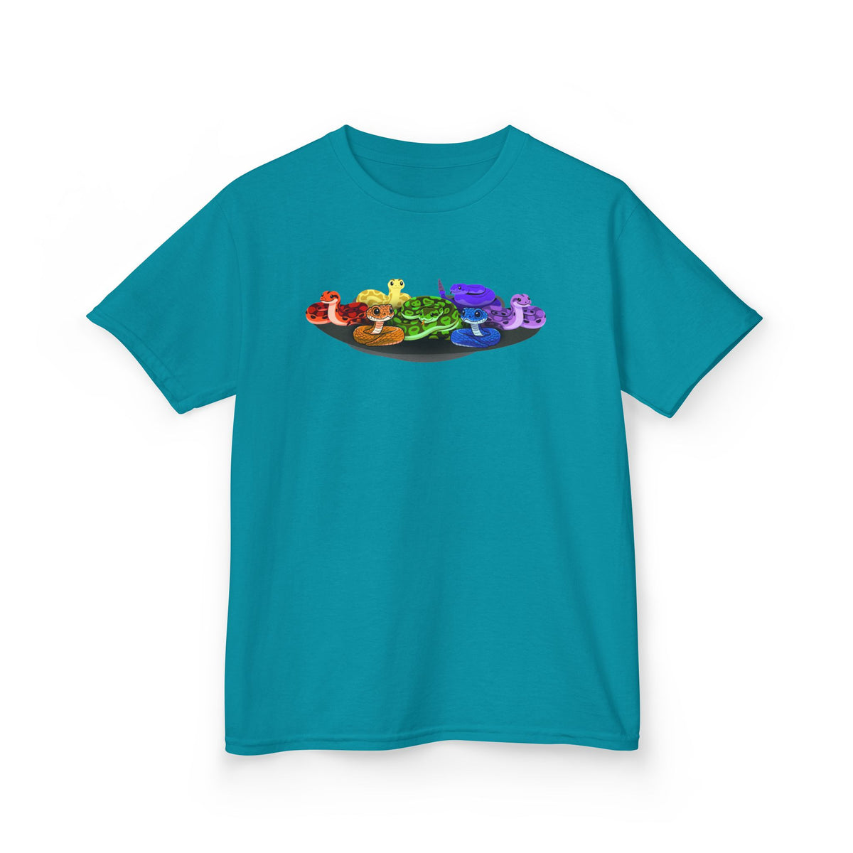 Rainbow of Snakes! Kids Heavy Cotton™ Tee