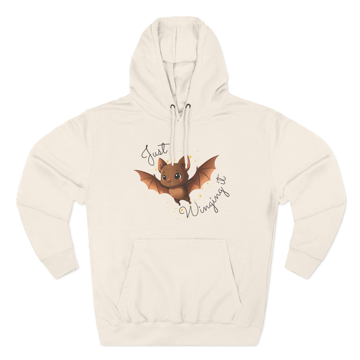 "Just Winging it" Adult Fleece Hoodie