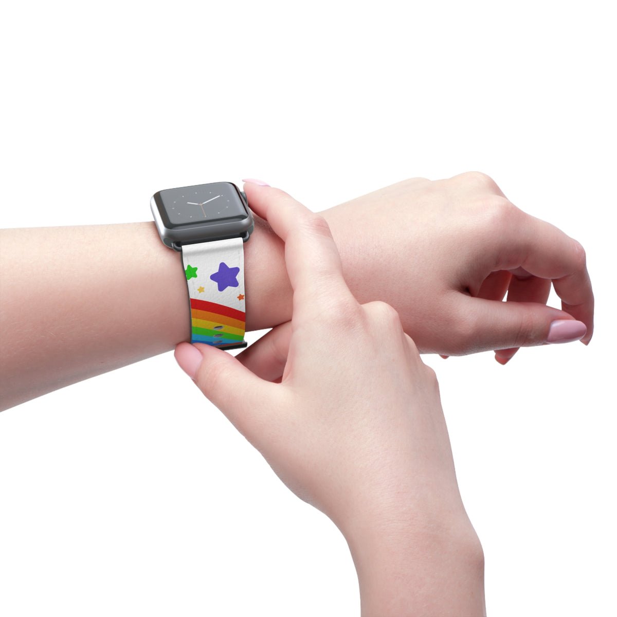Rainbow Brite inspired Watch Band