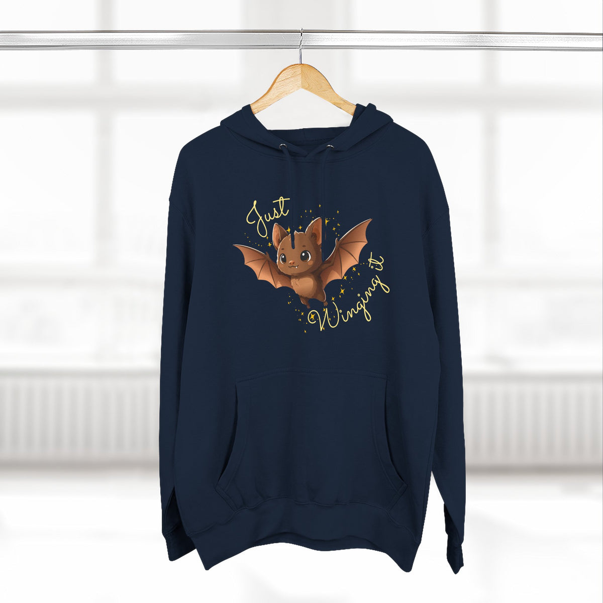 "Just Winging it" Adult Fleece Hoodie