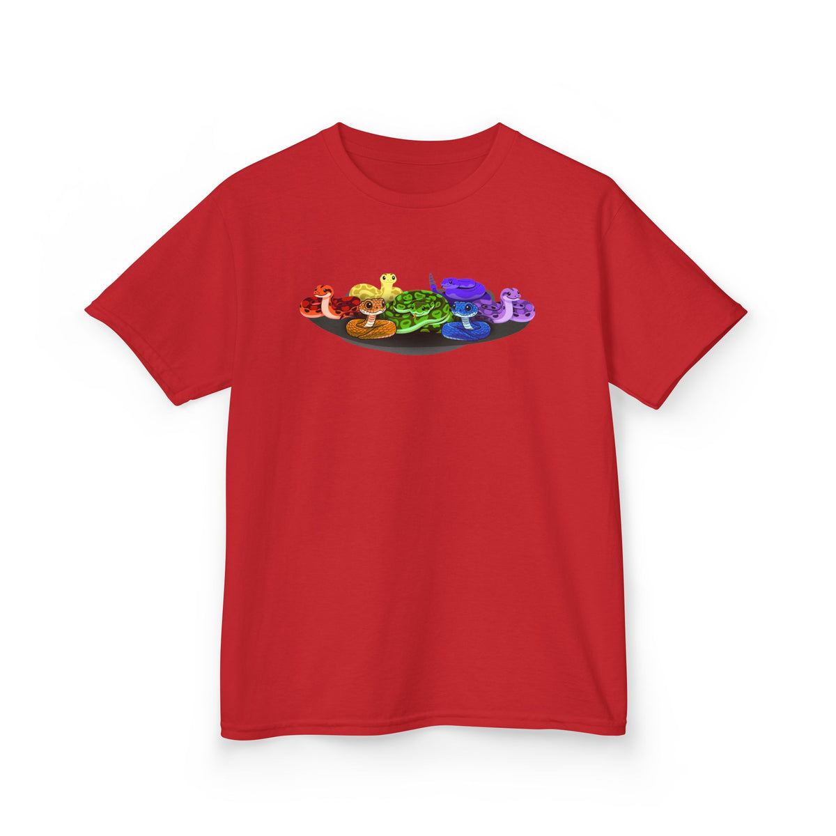 Rainbow of Snakes! Kids Heavy Cotton™ Tee