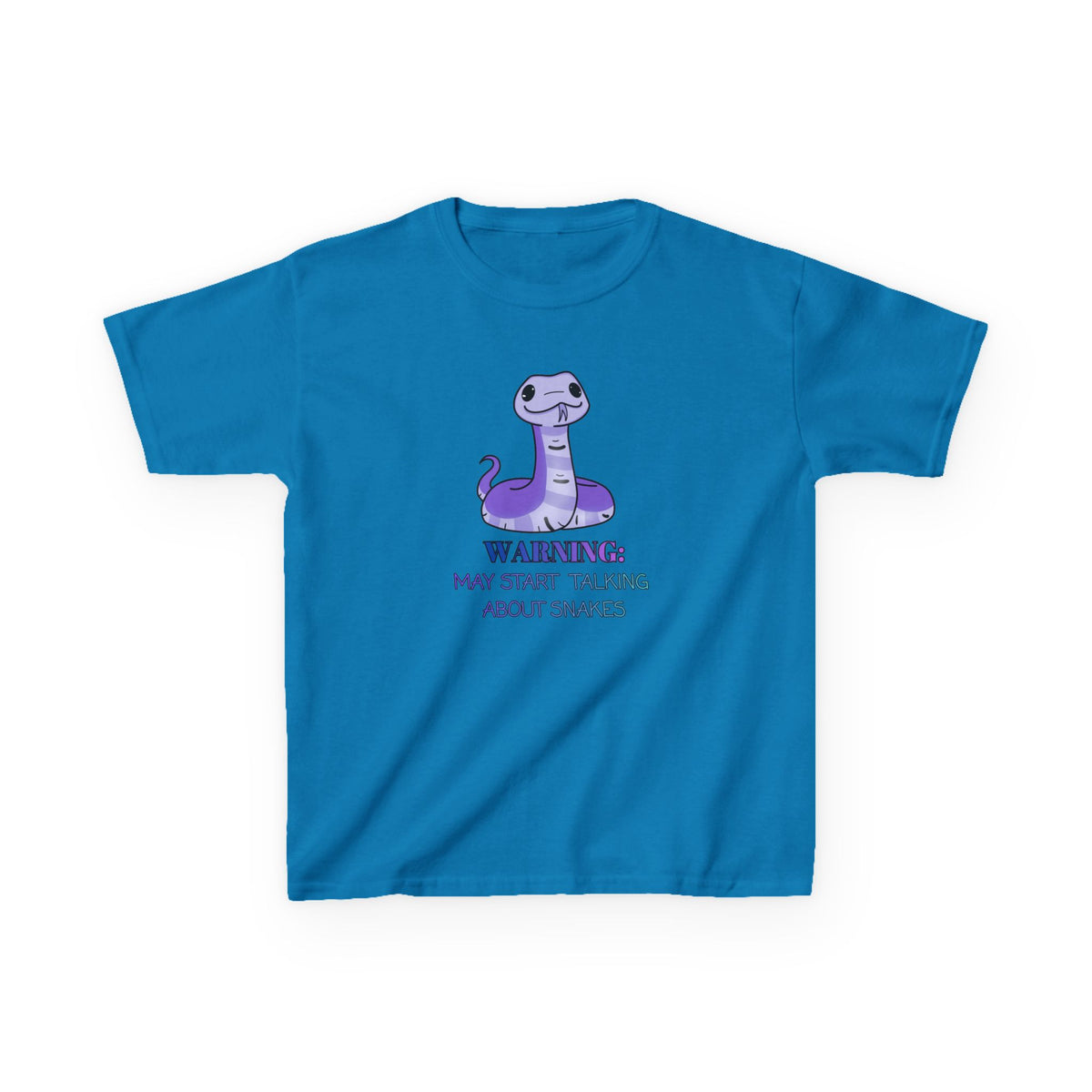 Warning: May talk about Snakes Kids Heavy Cotton™ Tee
