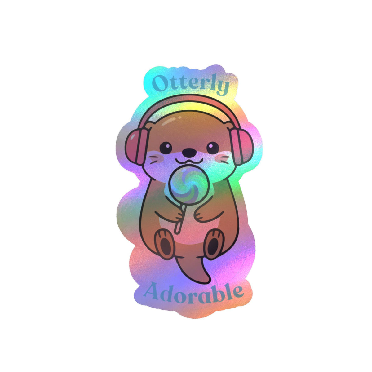 Otterly Adorable Kiss-Cut Vinyl Decals