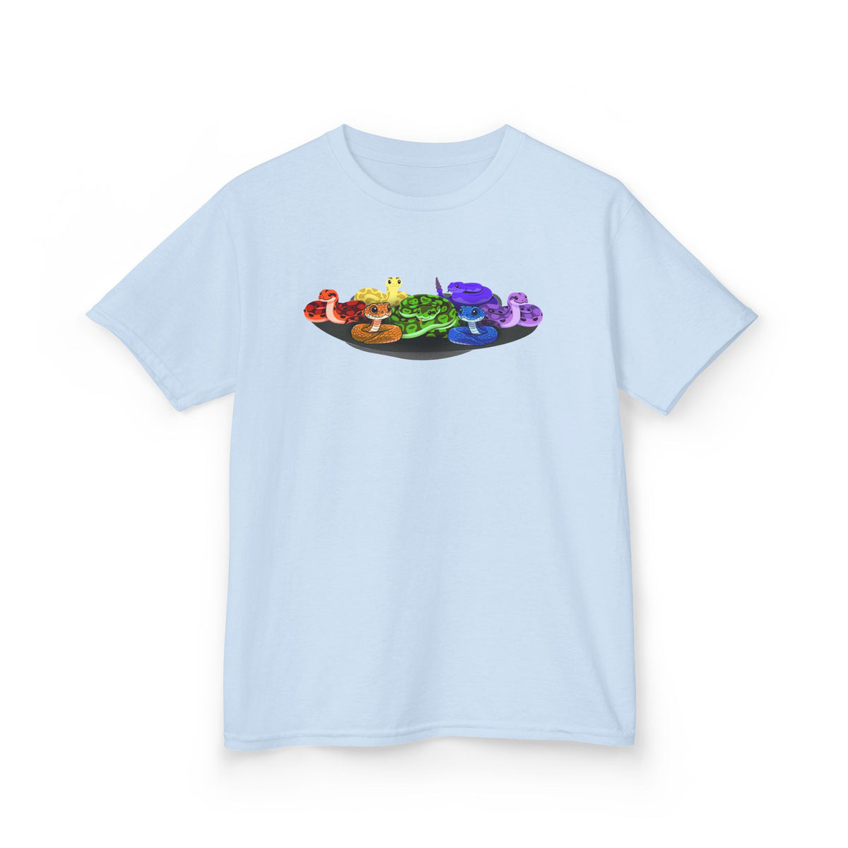 Rainbow of Snakes! Kids Heavy Cotton™ Tee