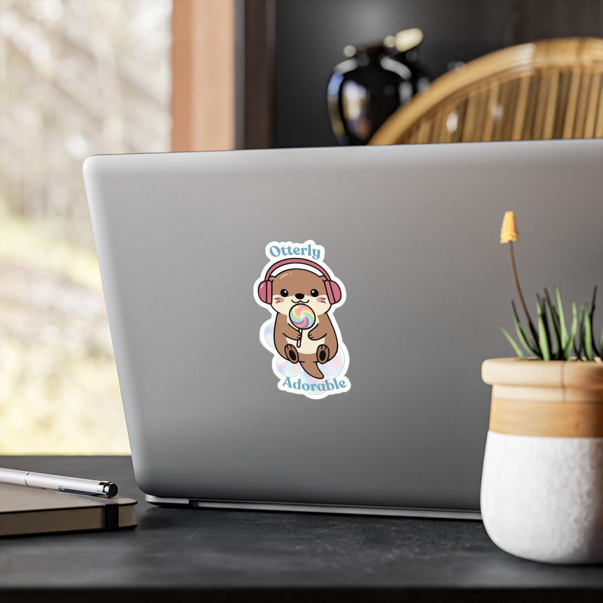 Otterly Adorable Kiss-Cut Vinyl Decals