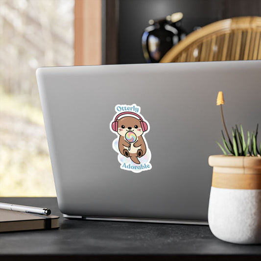 Otterly Adorable Kiss-Cut Vinyl Decals