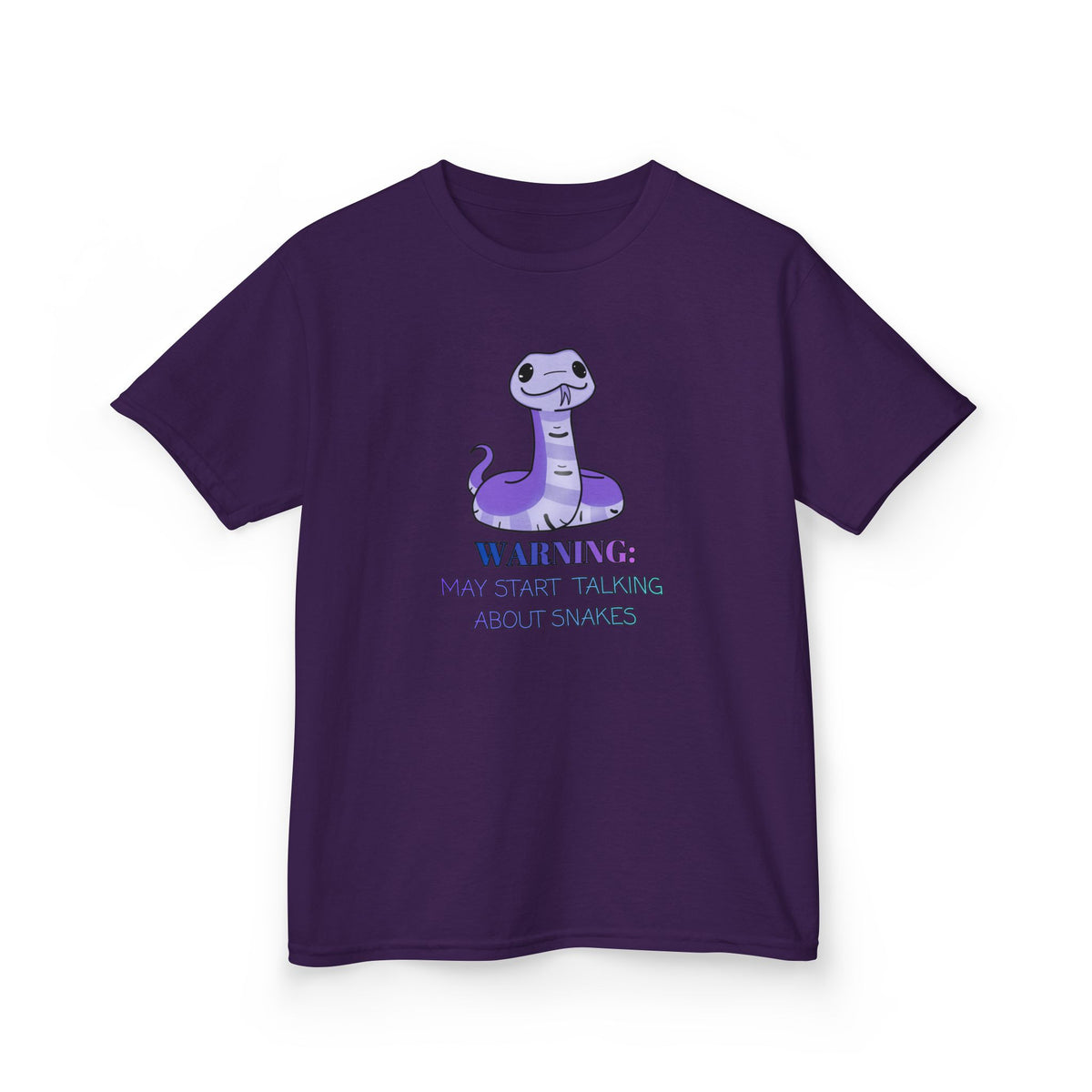 Warning: May talk about Snakes Kids Heavy Cotton™ Tee