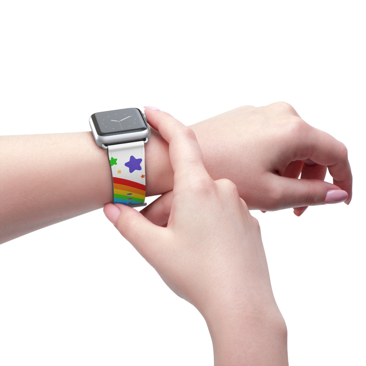 Rainbow Brite inspired Watch Band