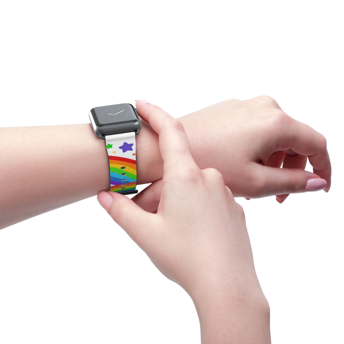 Rainbow Brite inspired Watch Band