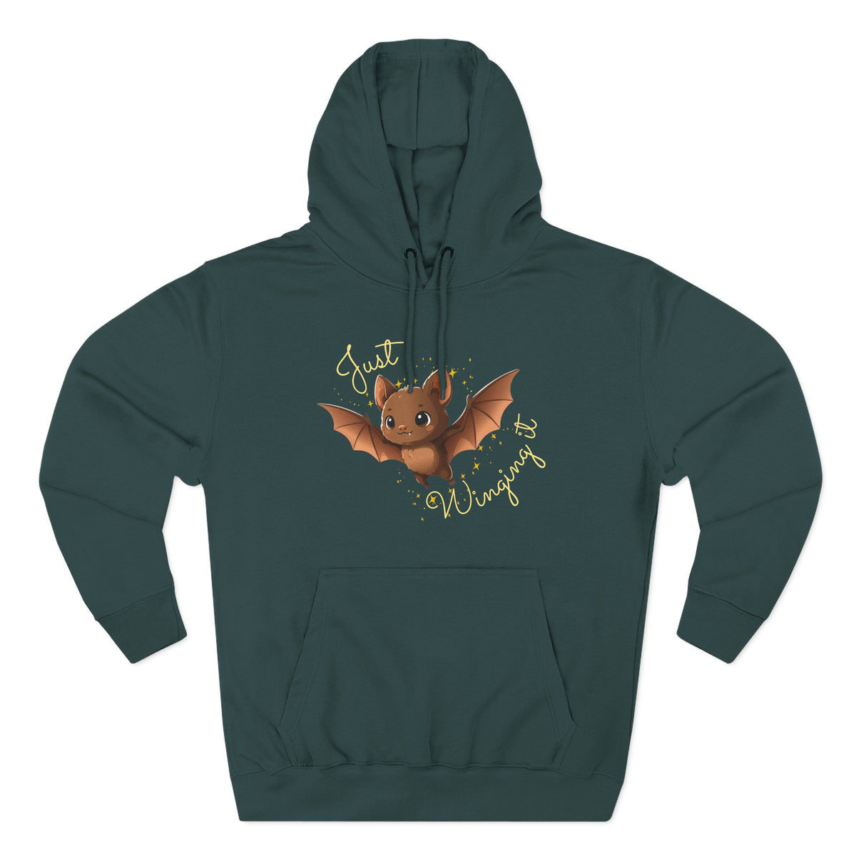 "Just Winging it" Adult Fleece Hoodie