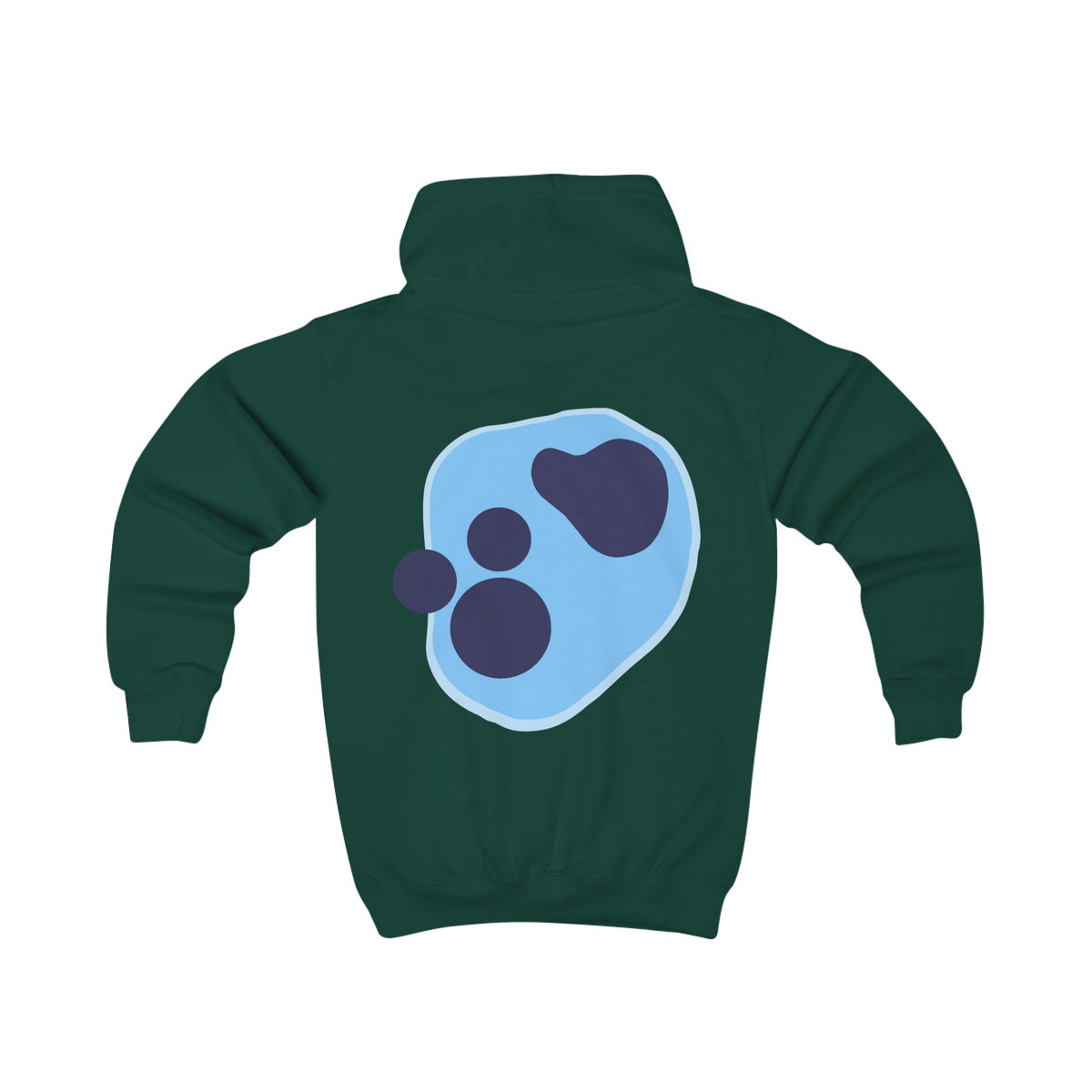 Bluey themed (Front & Back Design) Kids Hoodie