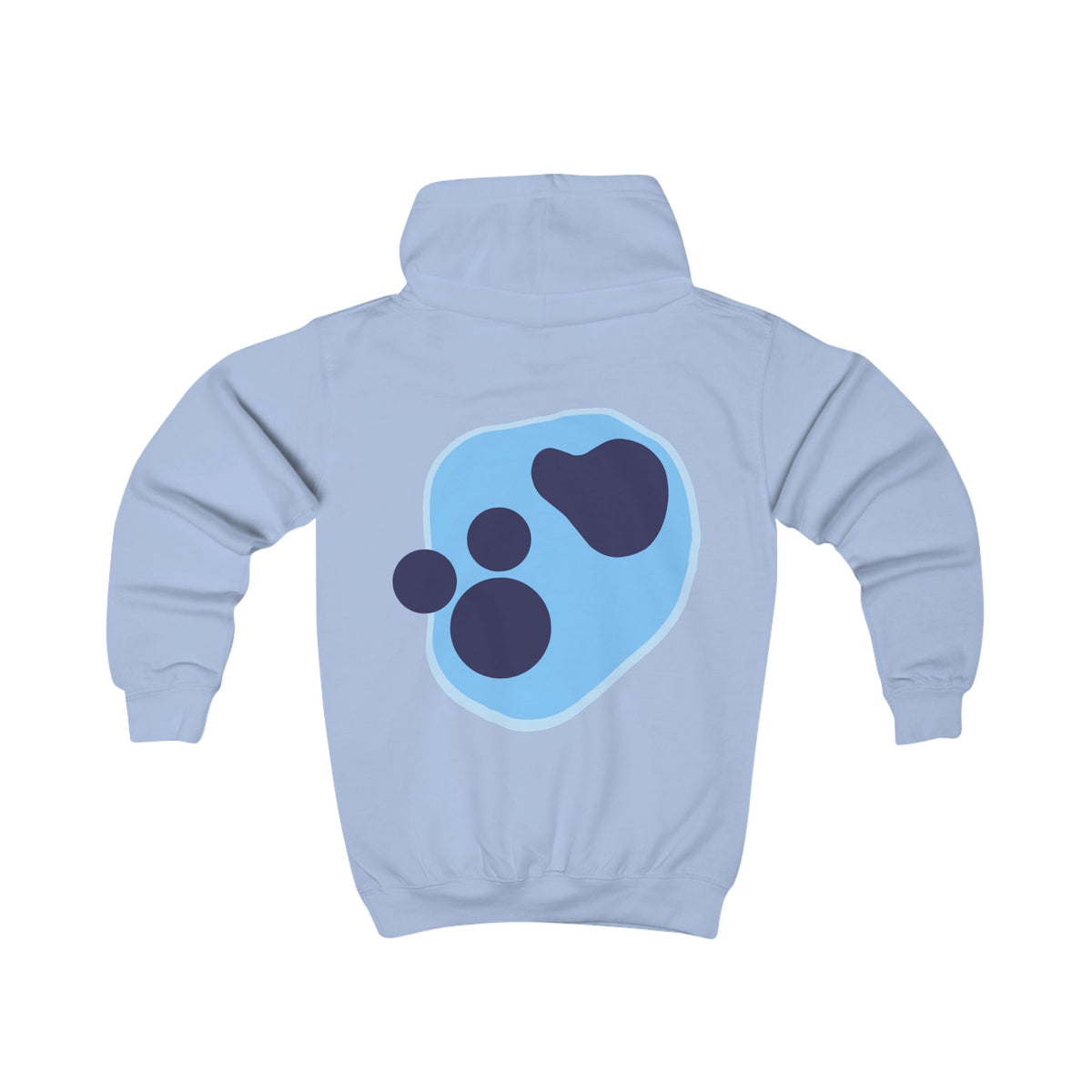 Bluey themed (Front & Back Design) Kids Hoodie