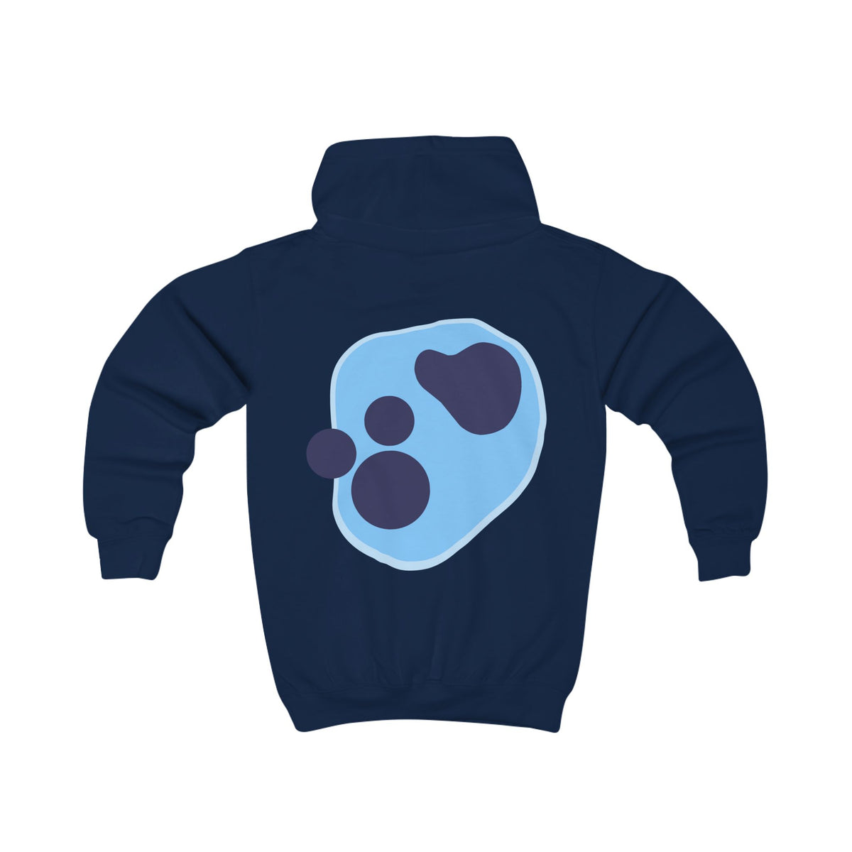 Bluey themed (Front & Back Design) Kids Hoodie