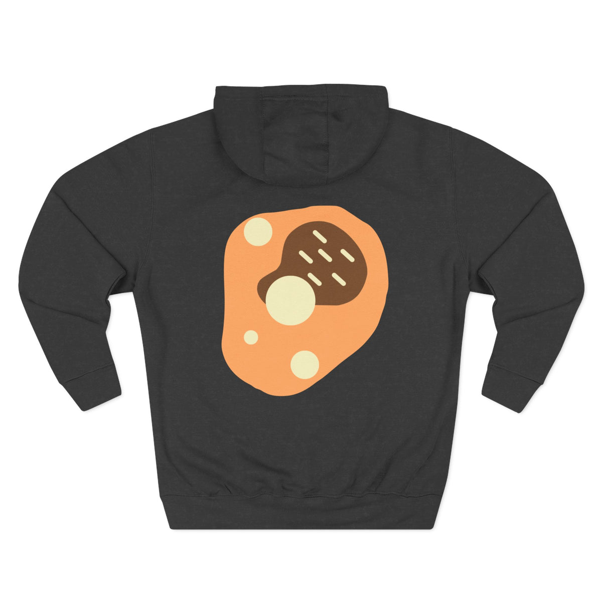 Chilli themed, (Front & Back Design) Adult Fleece Hoodie