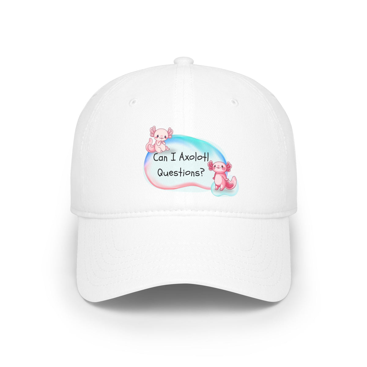 Axolotl, Can I Axolotl Questions? Low Profile Baseball Cap