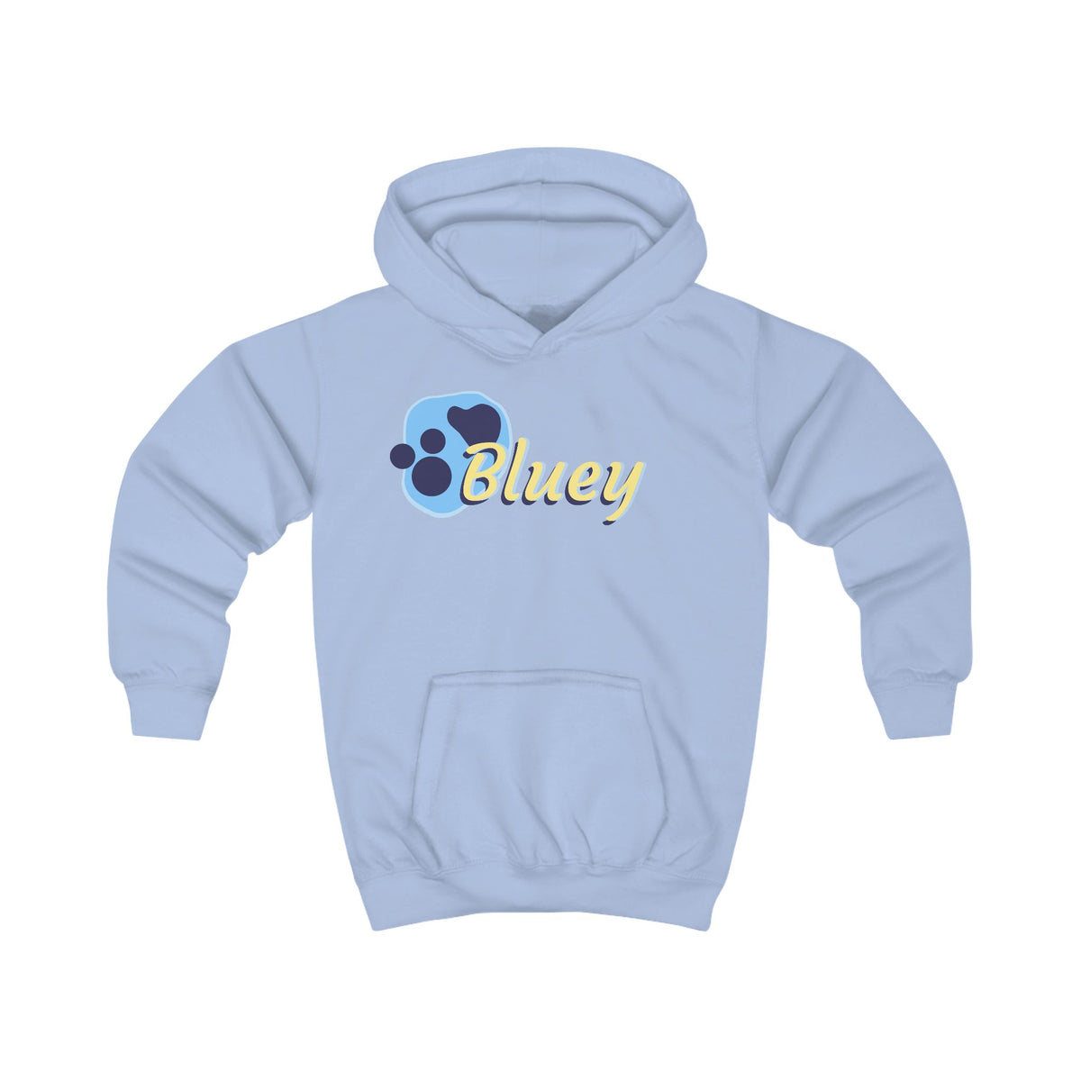 Bluey themed (Front & Back Design) Kids Hoodie
