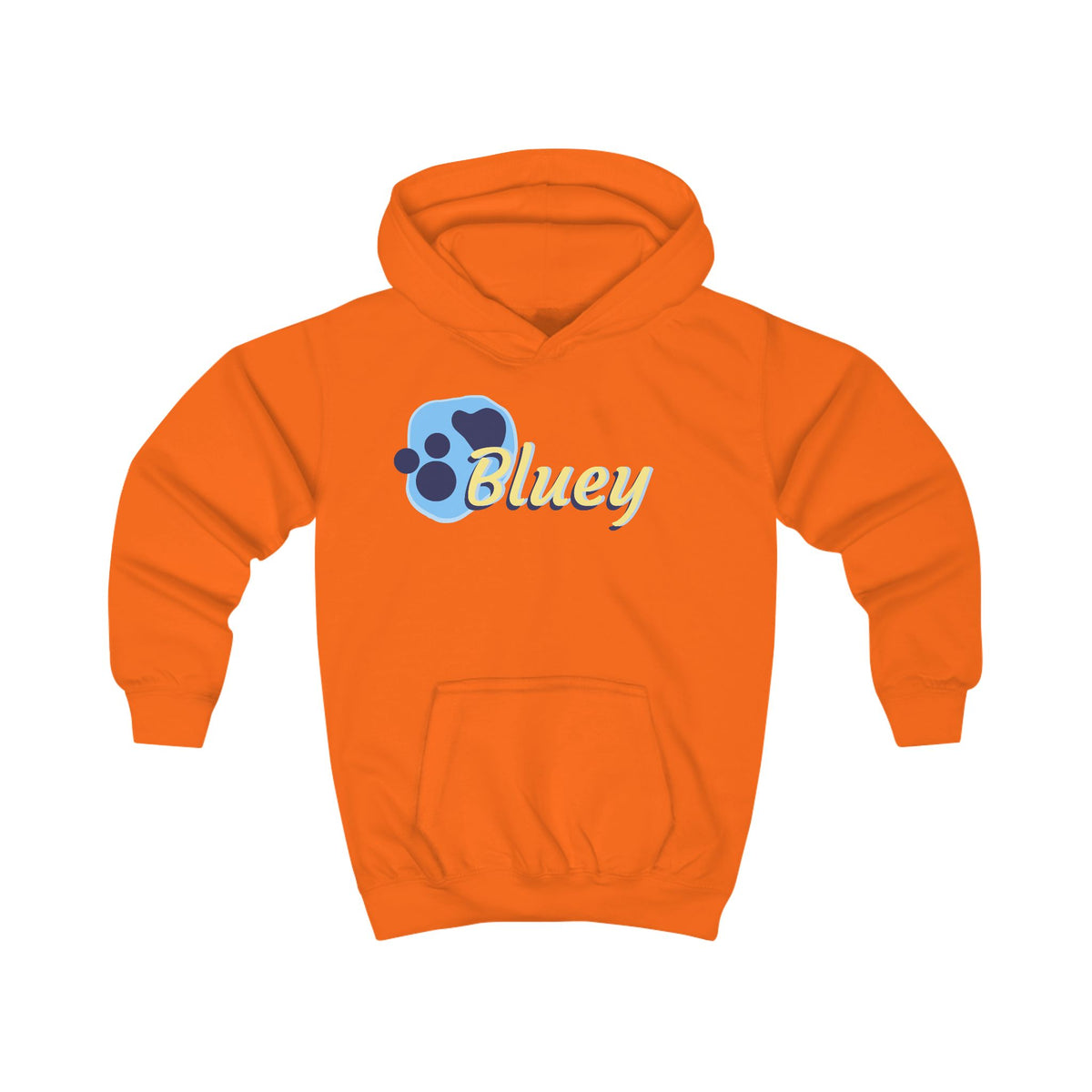 Bluey themed (Front & Back Design) Kids Hoodie