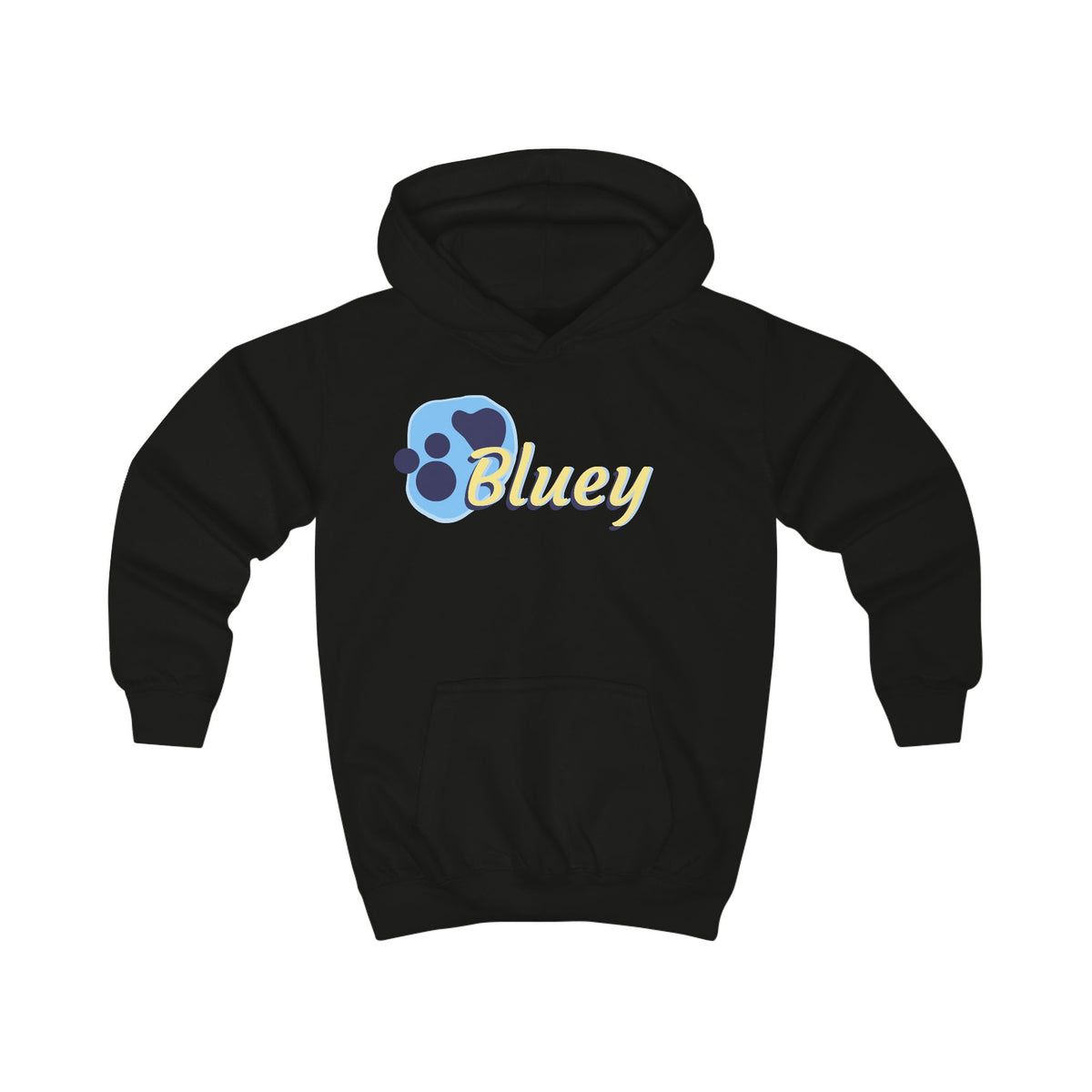 Bluey themed (Front & Back Design) Kids Hoodie