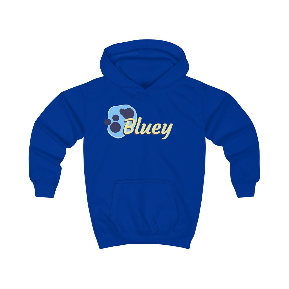 Bluey themed (Front & Back Design) Kids Hoodie