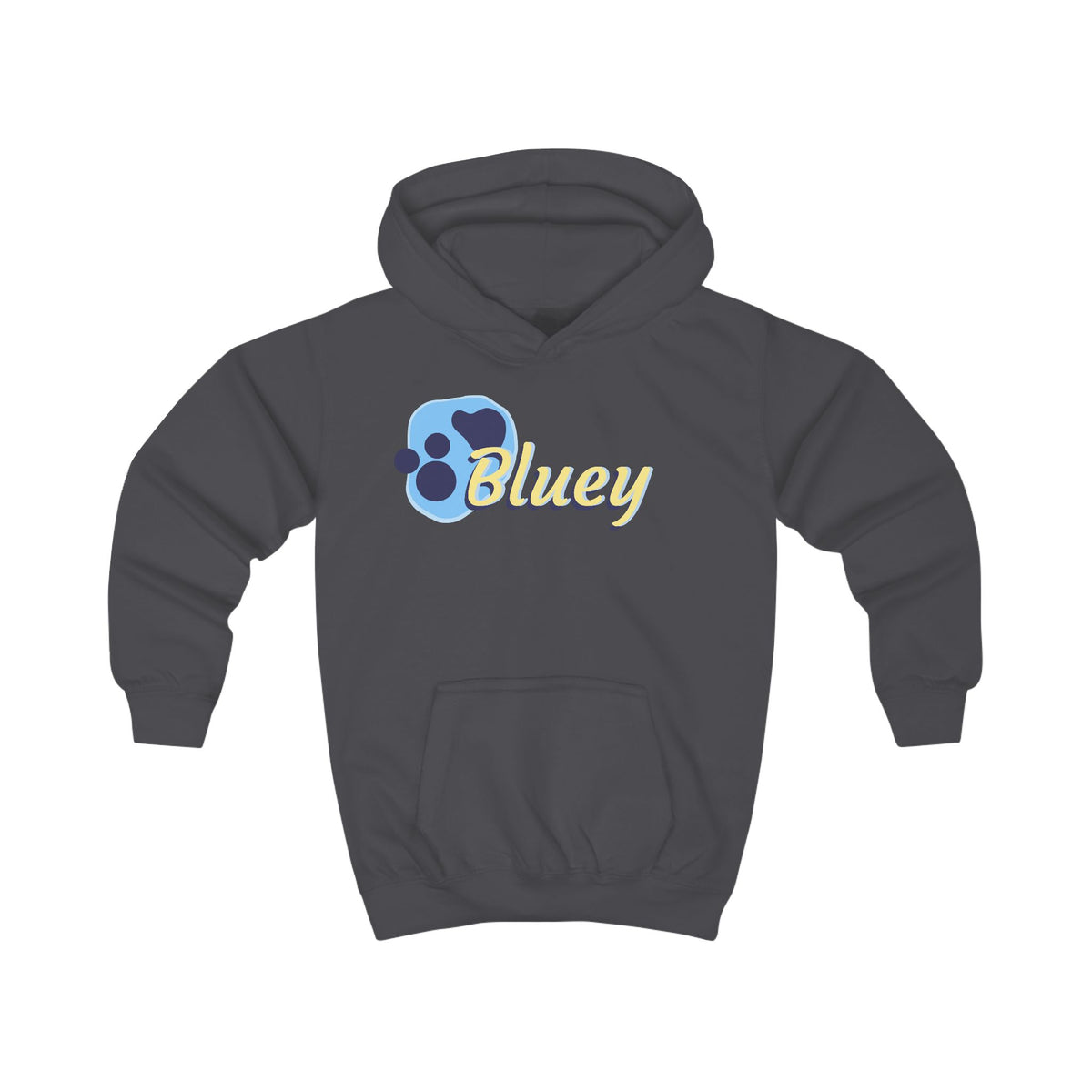 Bluey themed (Front & Back Design) Kids Hoodie