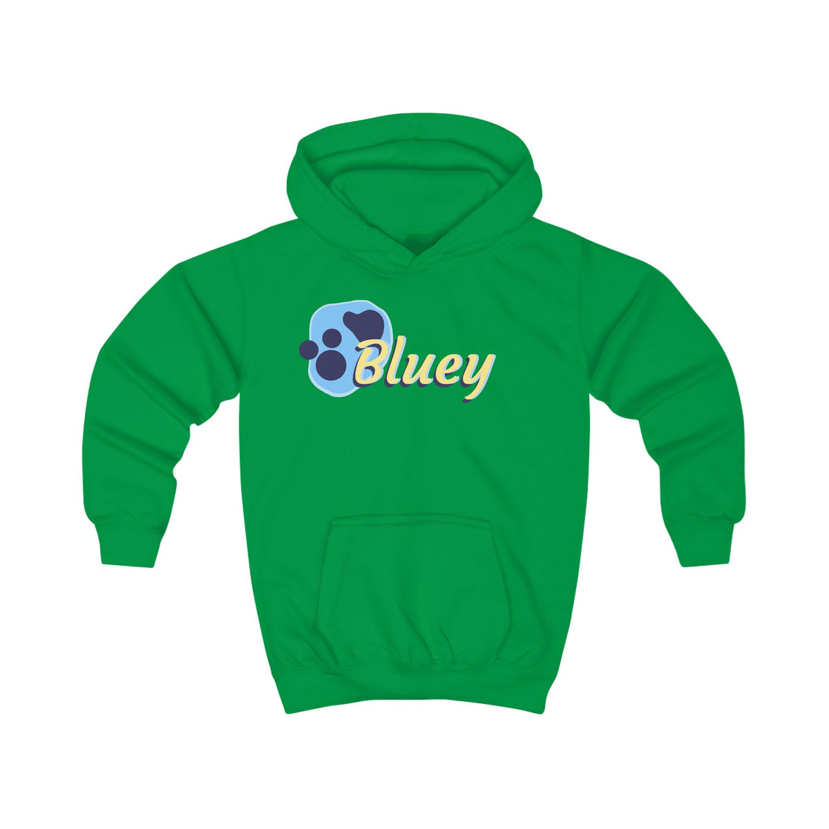Bluey themed (Front & Back Design) Kids Hoodie