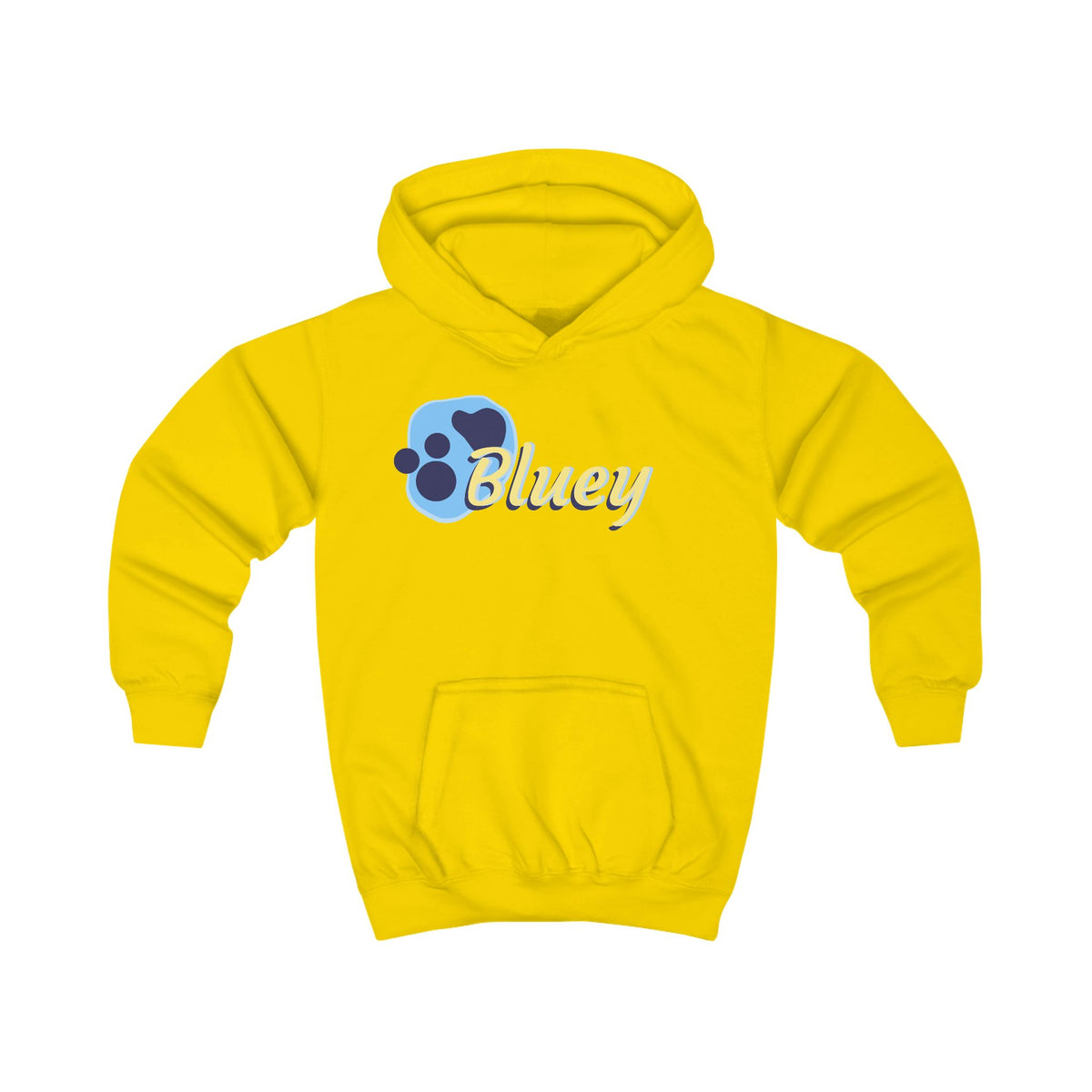 Bluey themed (Front & Back Design) Kids Hoodie