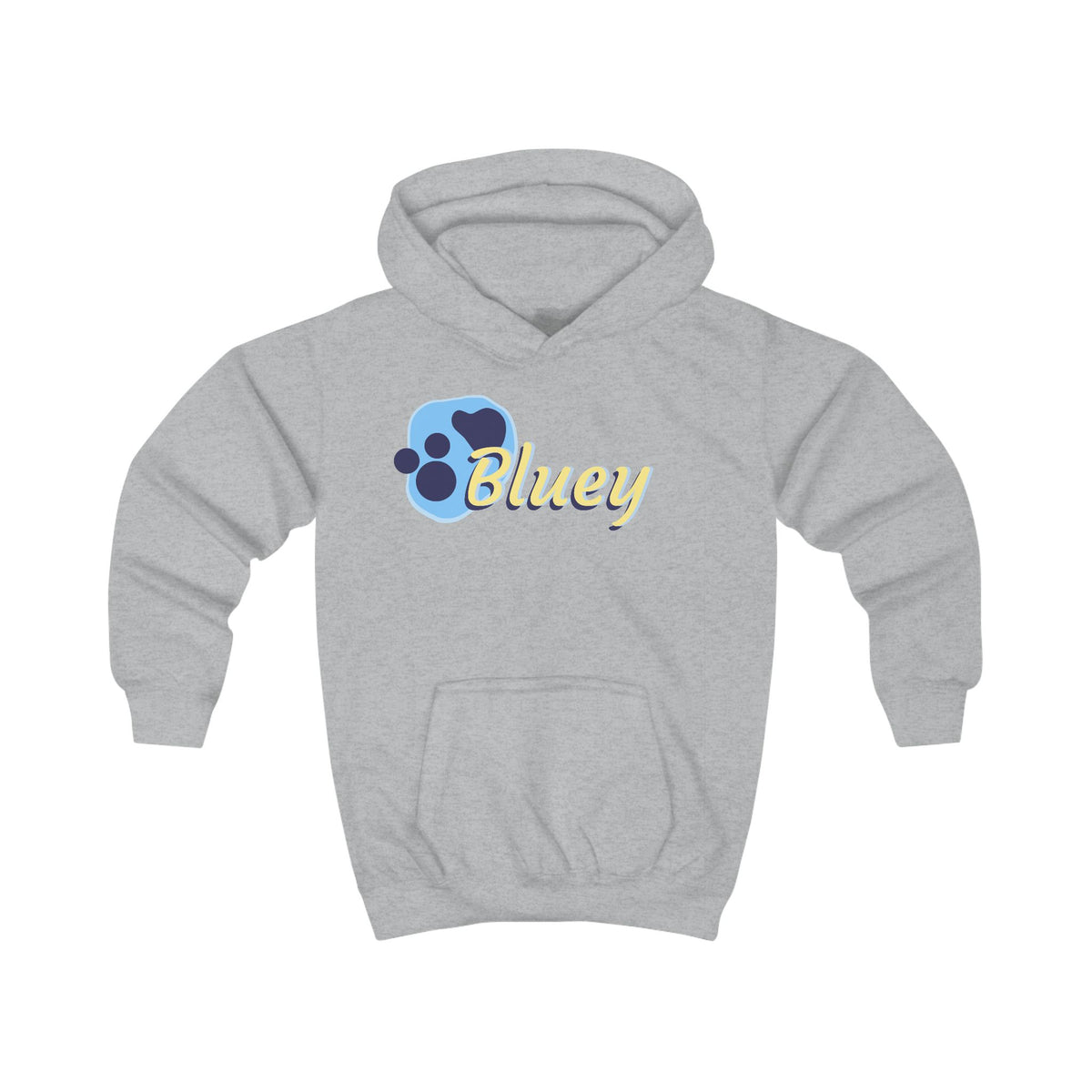 Bluey themed (Front & Back Design) Kids Hoodie