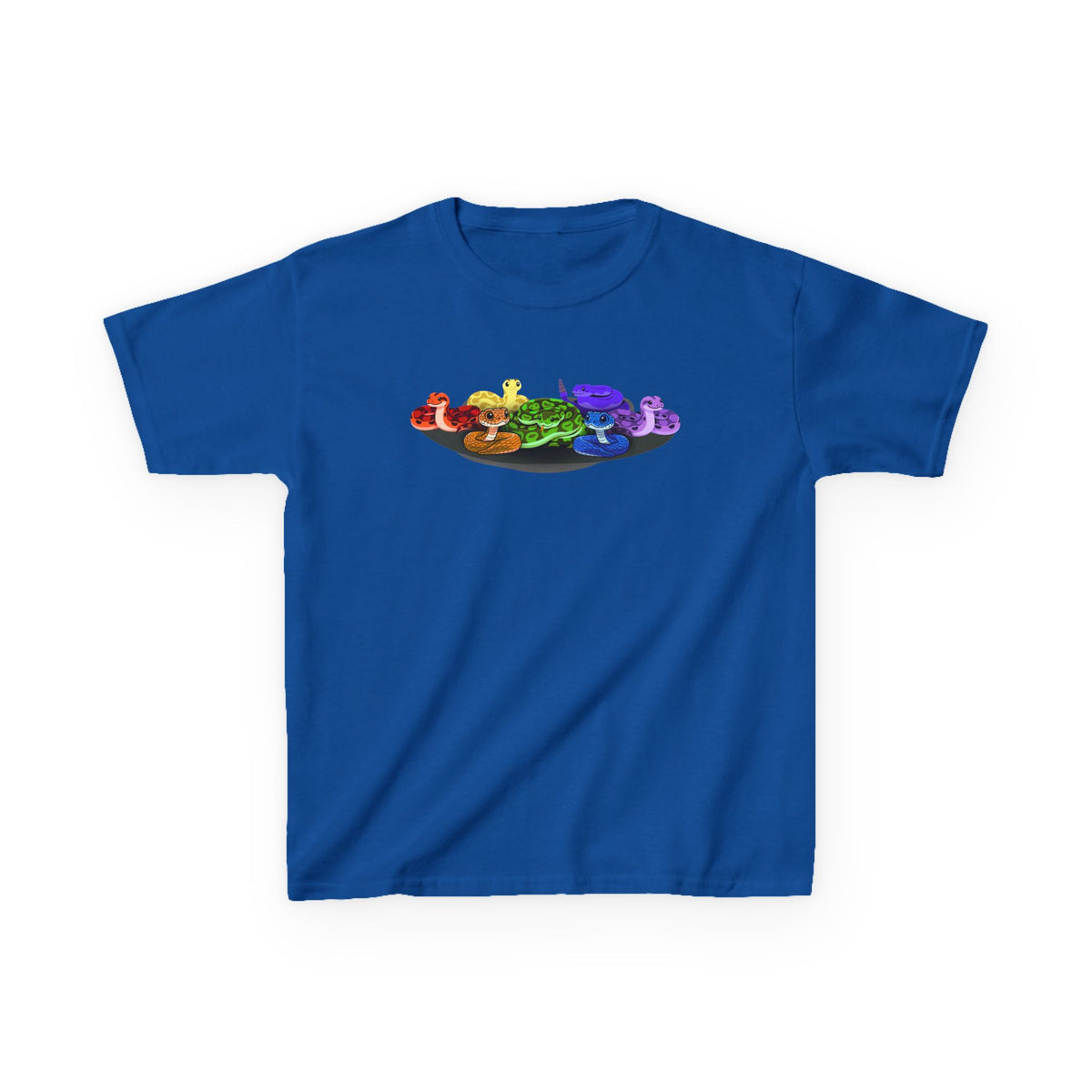 Rainbow of Snakes! Kids Heavy Cotton™ Tee