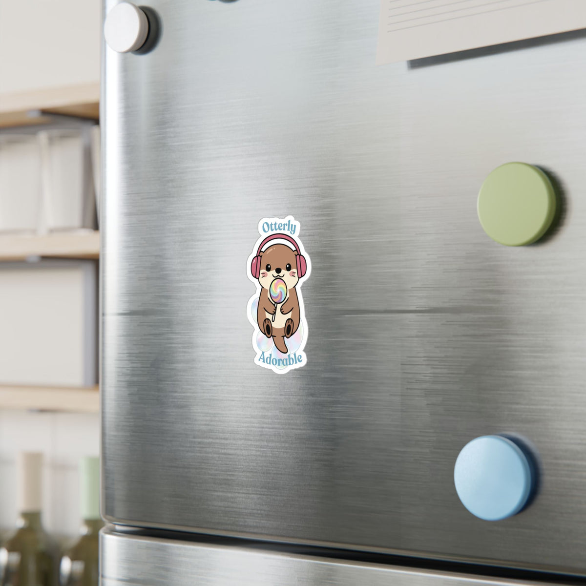 Otterly Adorable Kiss-Cut Vinyl Decals