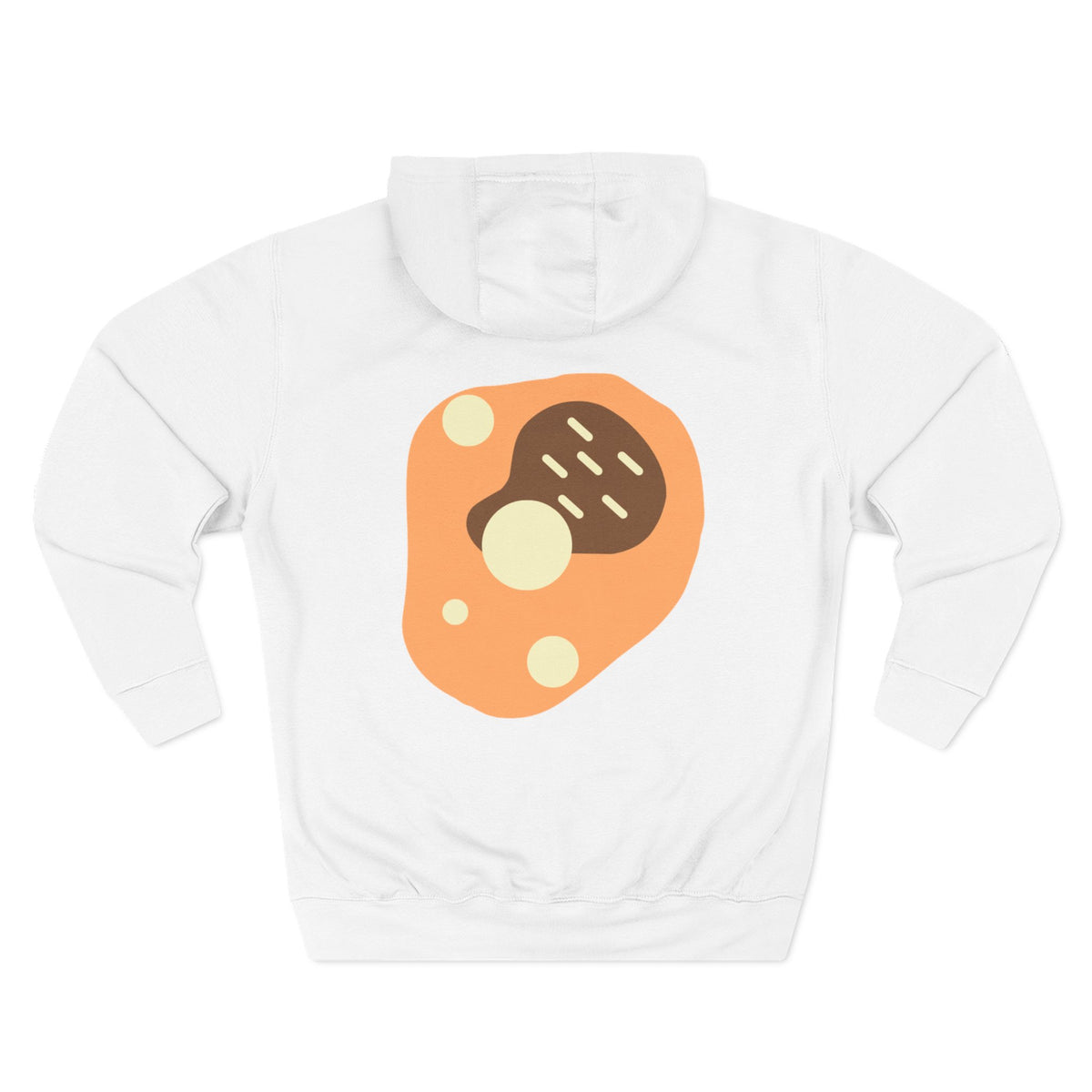 Chilli themed, (Front & Back Design) Adult Fleece Hoodie
