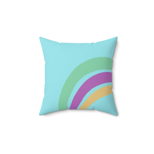 Bluey inspired bedding Pillow, Bingos Bedding, rainbow