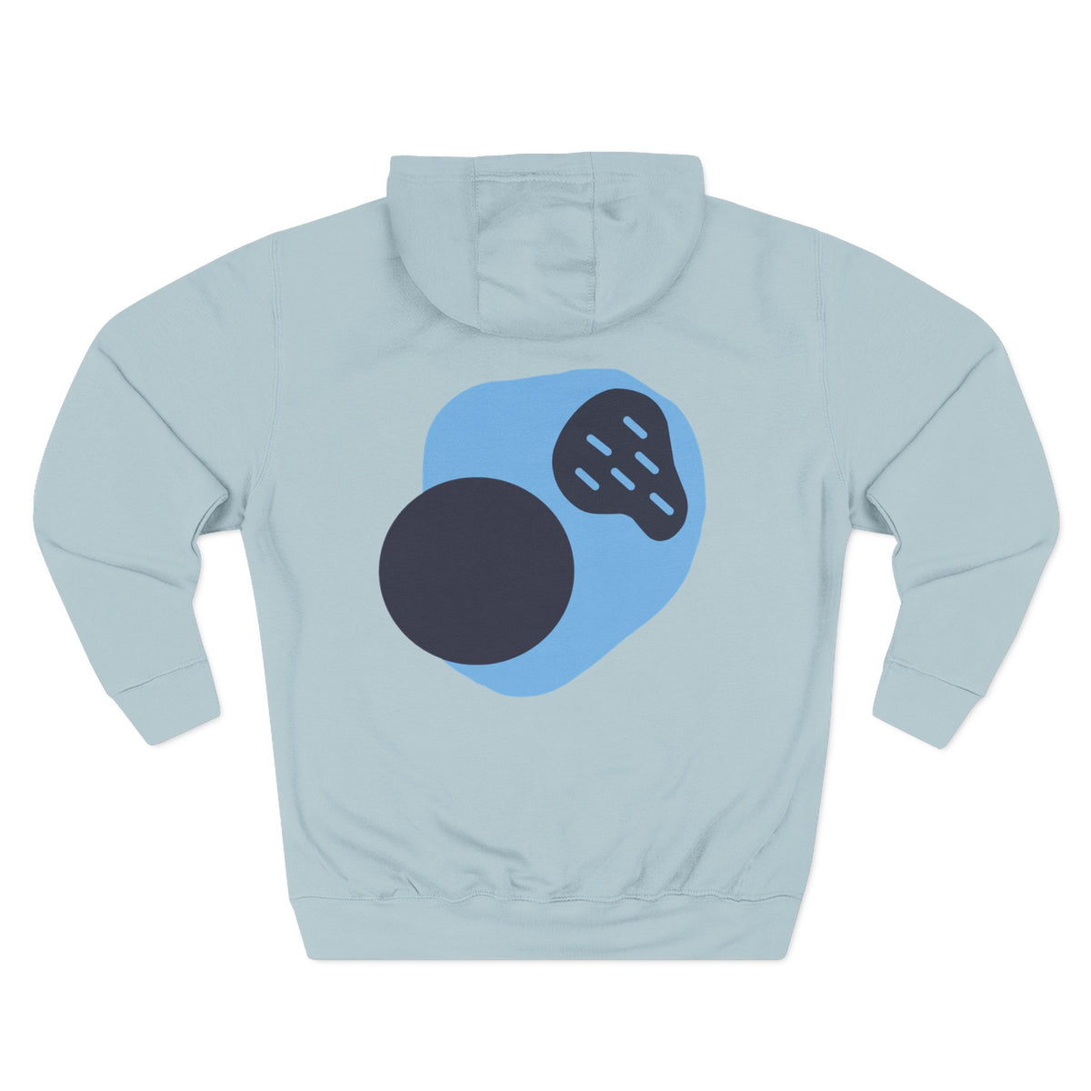 Bandit themed, (Front & Back Design) Adult Fleece Hoodie