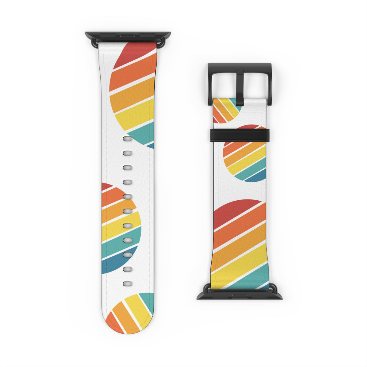 Retro Rainbow Watch Band