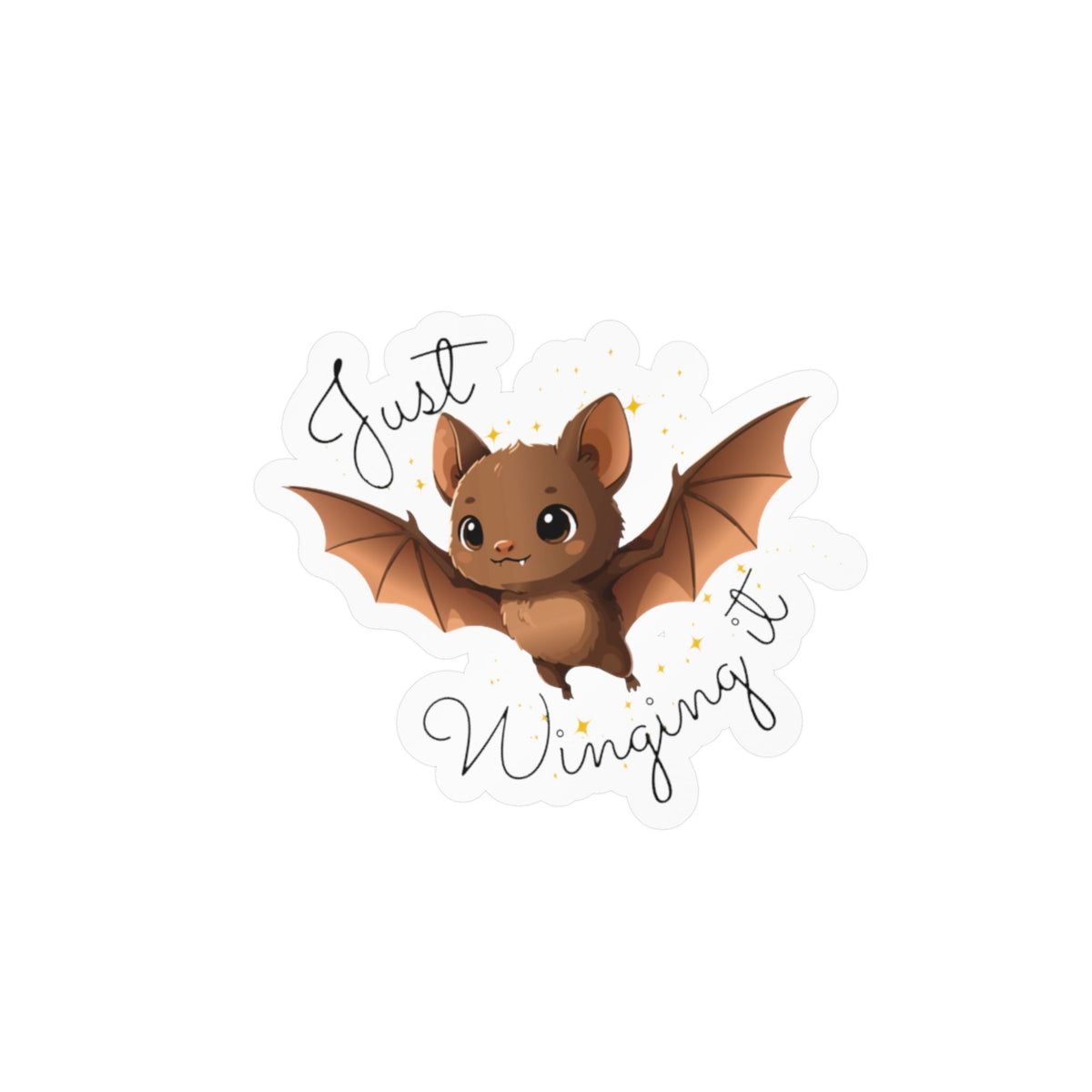 Just Winging it, Bat Kiss-Cut Vinyl Decals
