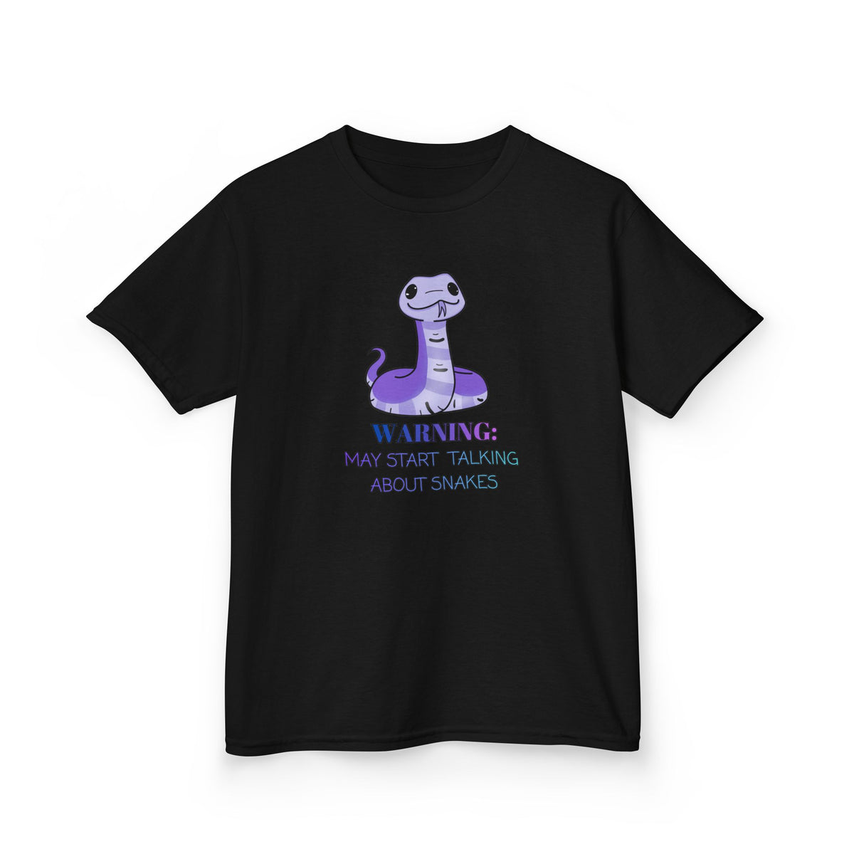 Warning: May talk about Snakes Kids Heavy Cotton™ Tee