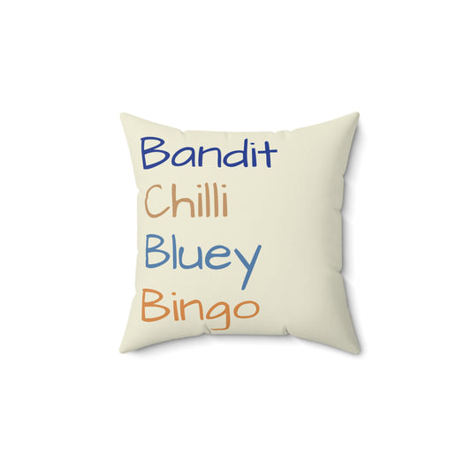 Heeler Family Throw Pillow