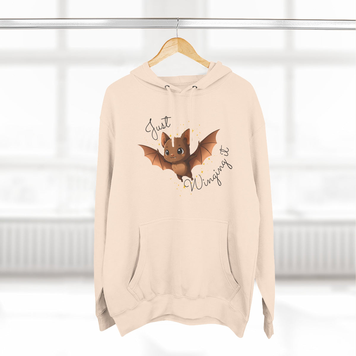 "Just Winging it" Adult Fleece Hoodie