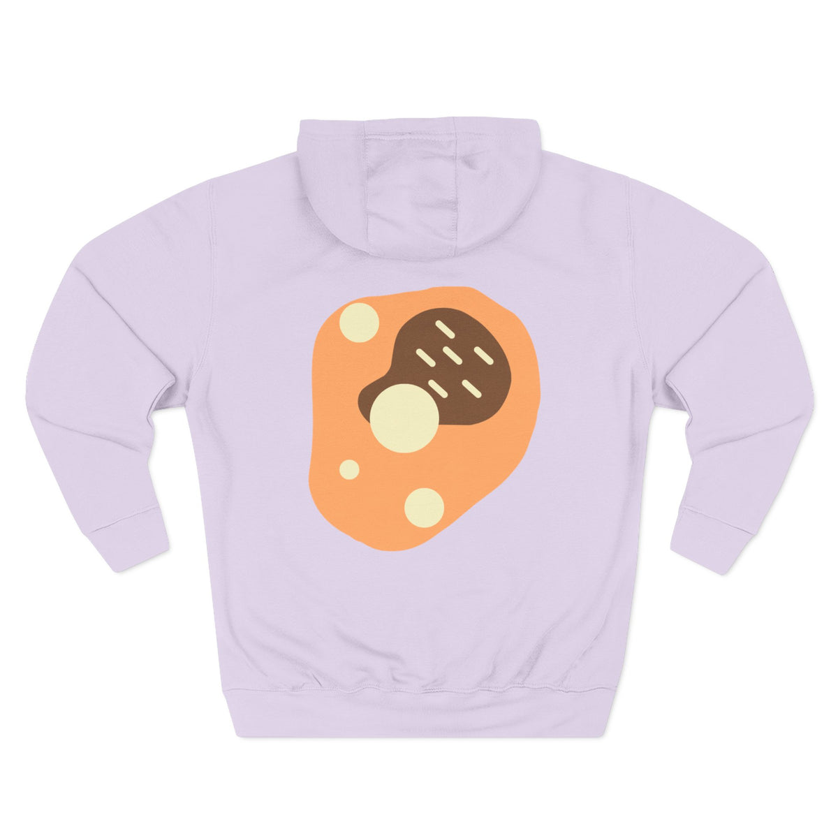 Chilli themed, (Front & Back Design) Adult Fleece Hoodie