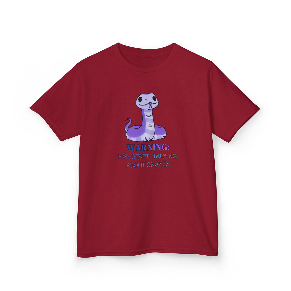 Warning: May talk about Snakes Kids Heavy Cotton™ Tee