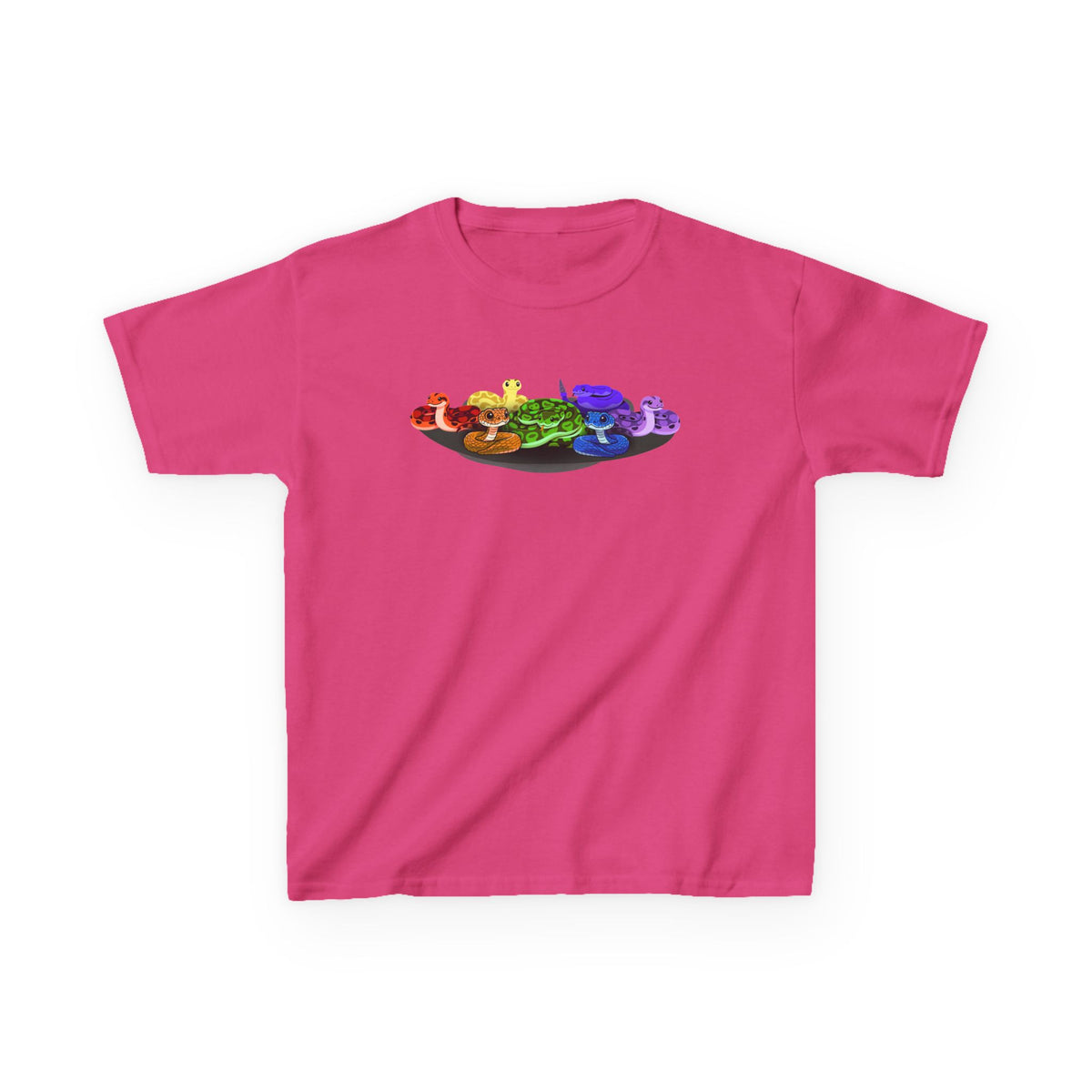 Rainbow of Snakes! Kids Heavy Cotton™ Tee